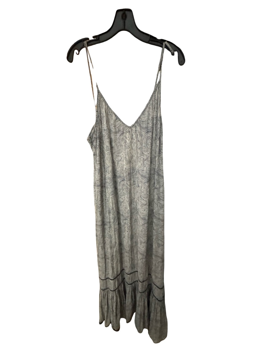 Superdry Gray Printed Slip Maxi Dress